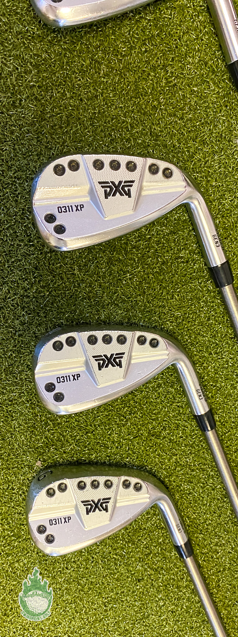 PXG 0311XP Gen 3 Forged Irons 6 PW GW SteelFiber I95 Regular Graphite