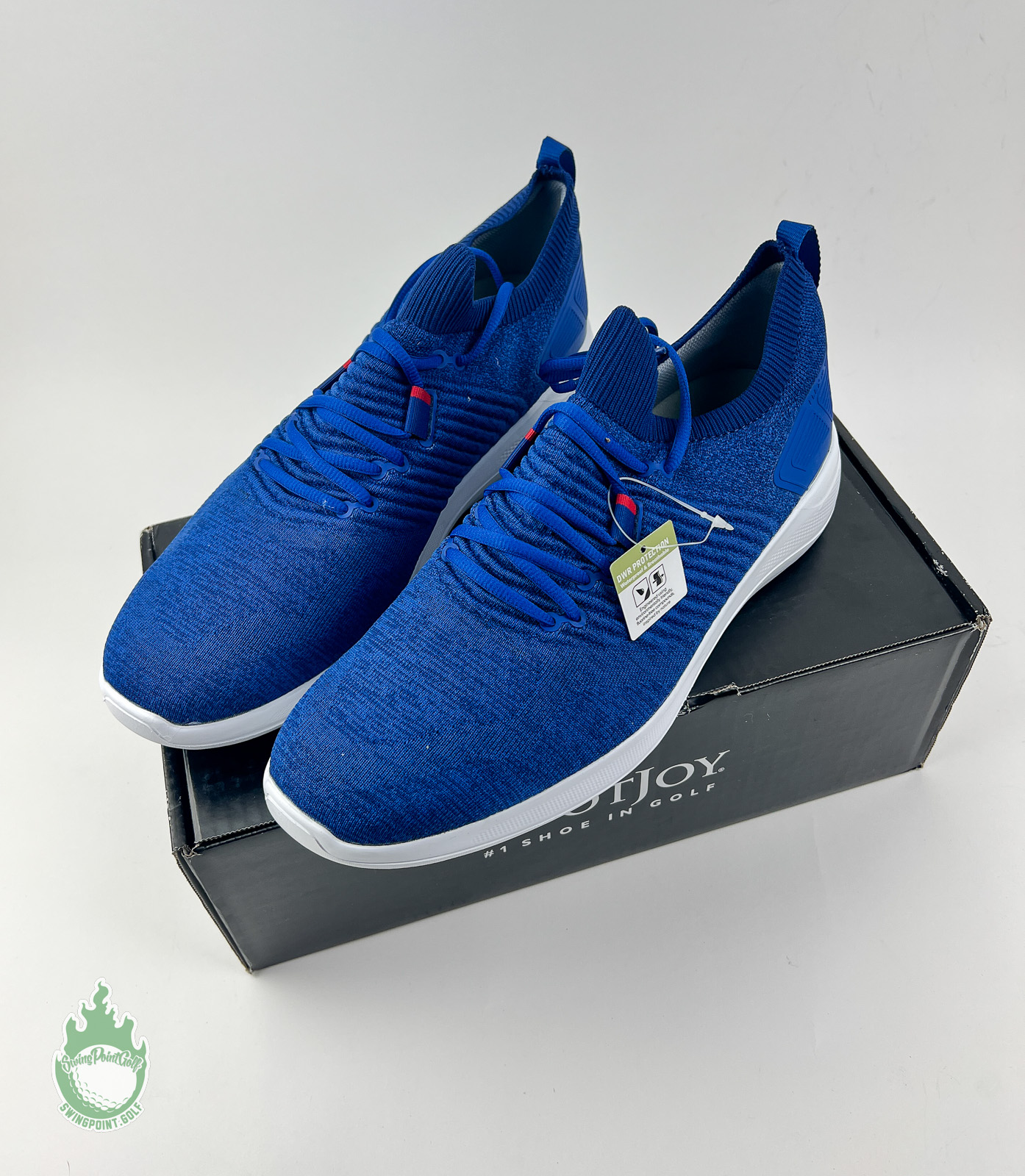 New Footjoy Flex XP Men's Golf Shoes Size 13 M Blue Style #56268