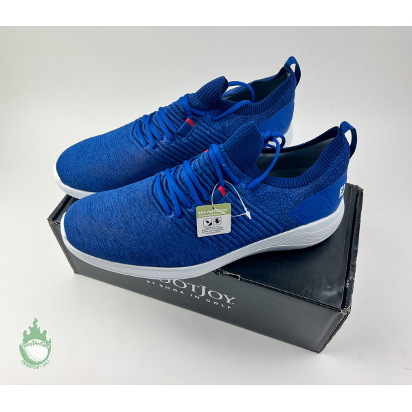 New Footjoy Flex XP Men's Golf Shoes Size 13 M Blue Style #56268