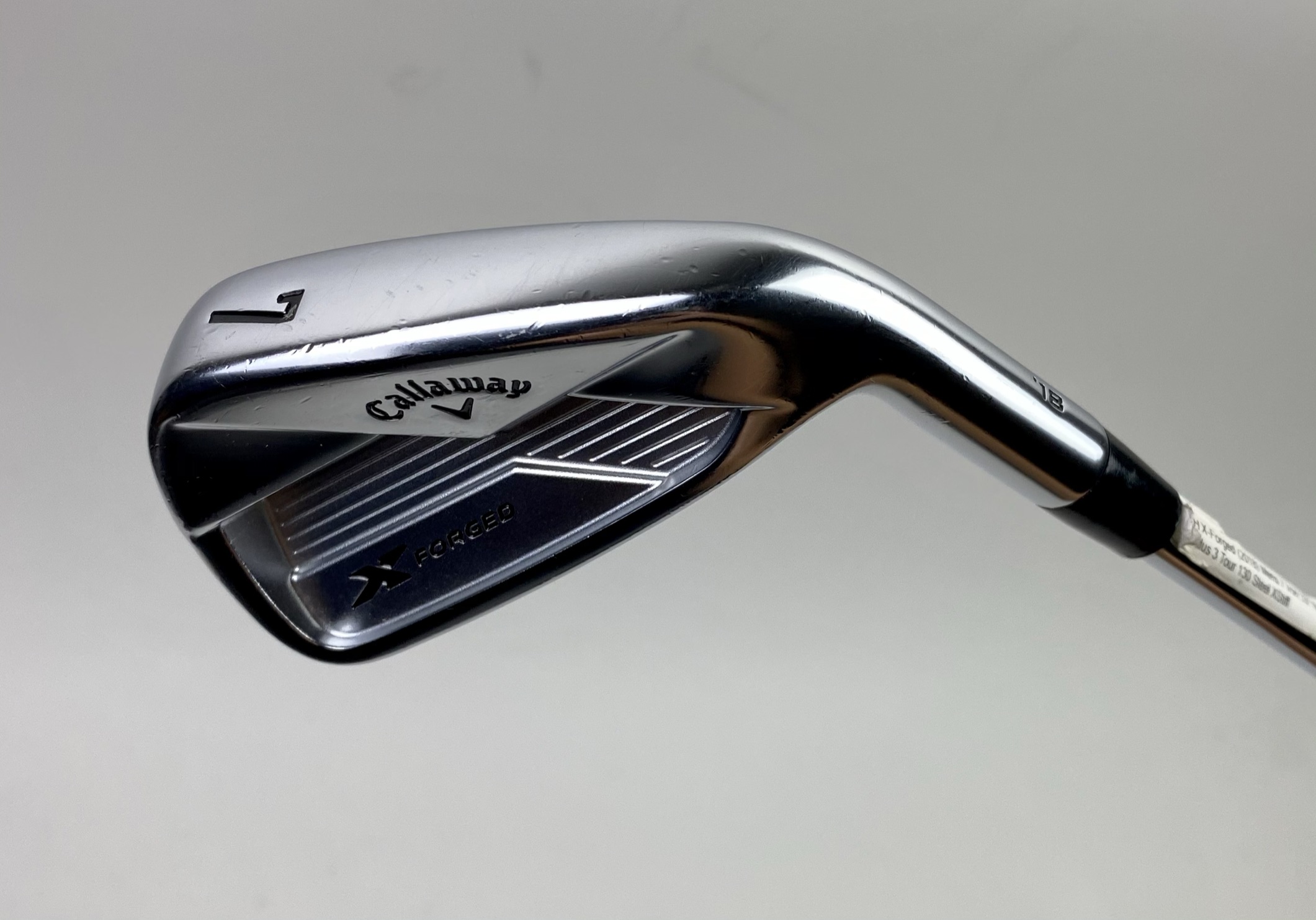 Callaway X-Forged '18 7 Iron Modus3 Tour 130g X-Stiff Flex Steel