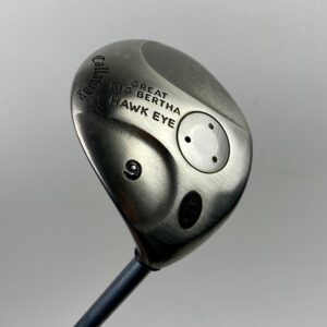 Callaway Great Big Bertha Hawk Eye 9 Wood Gems UL Light Flex Graphite Golf Club