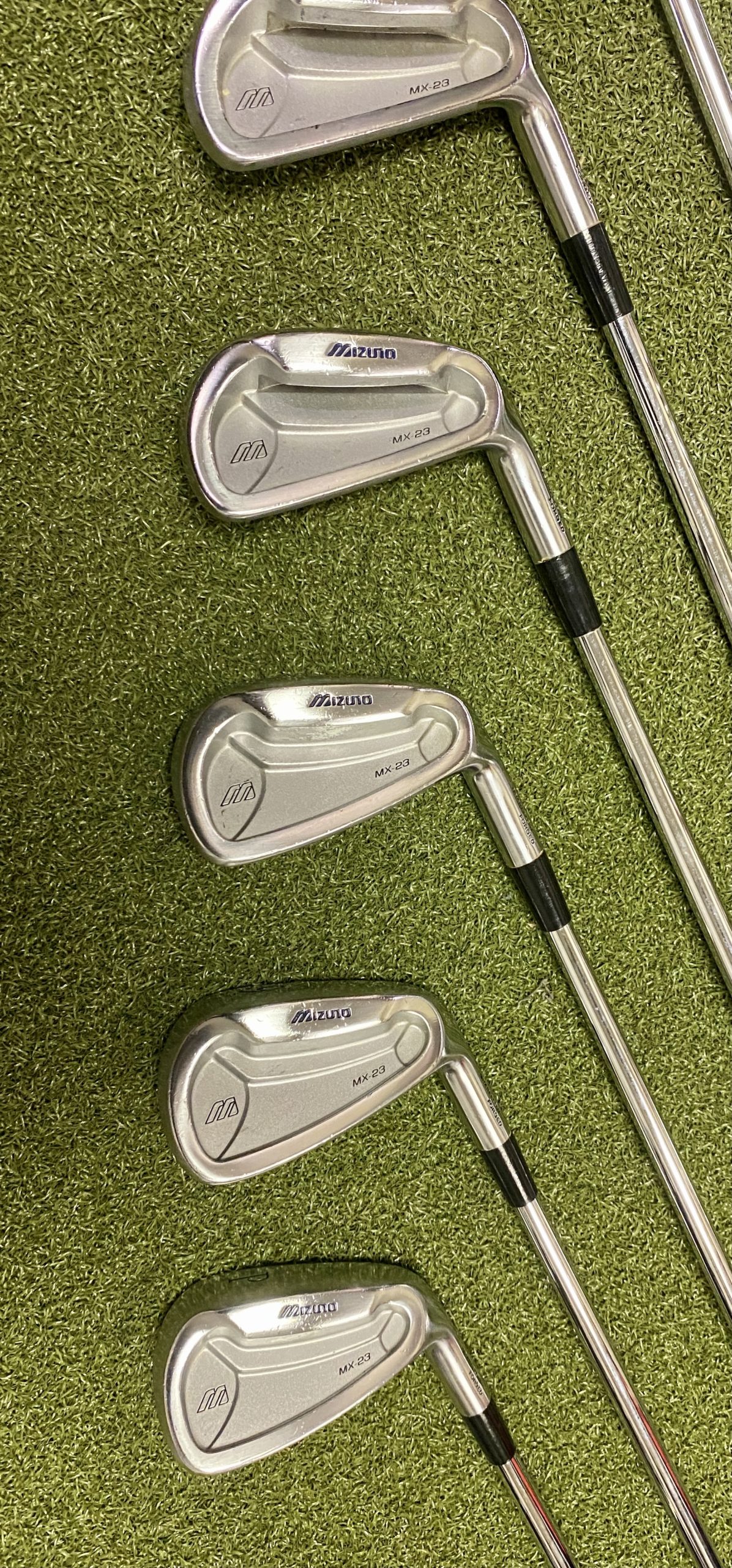 Mizuno MX 23 Forged Irons 3 PW Dynalite Gold S300 Stiff Flex Steel Golf Set SwingPoint Golf