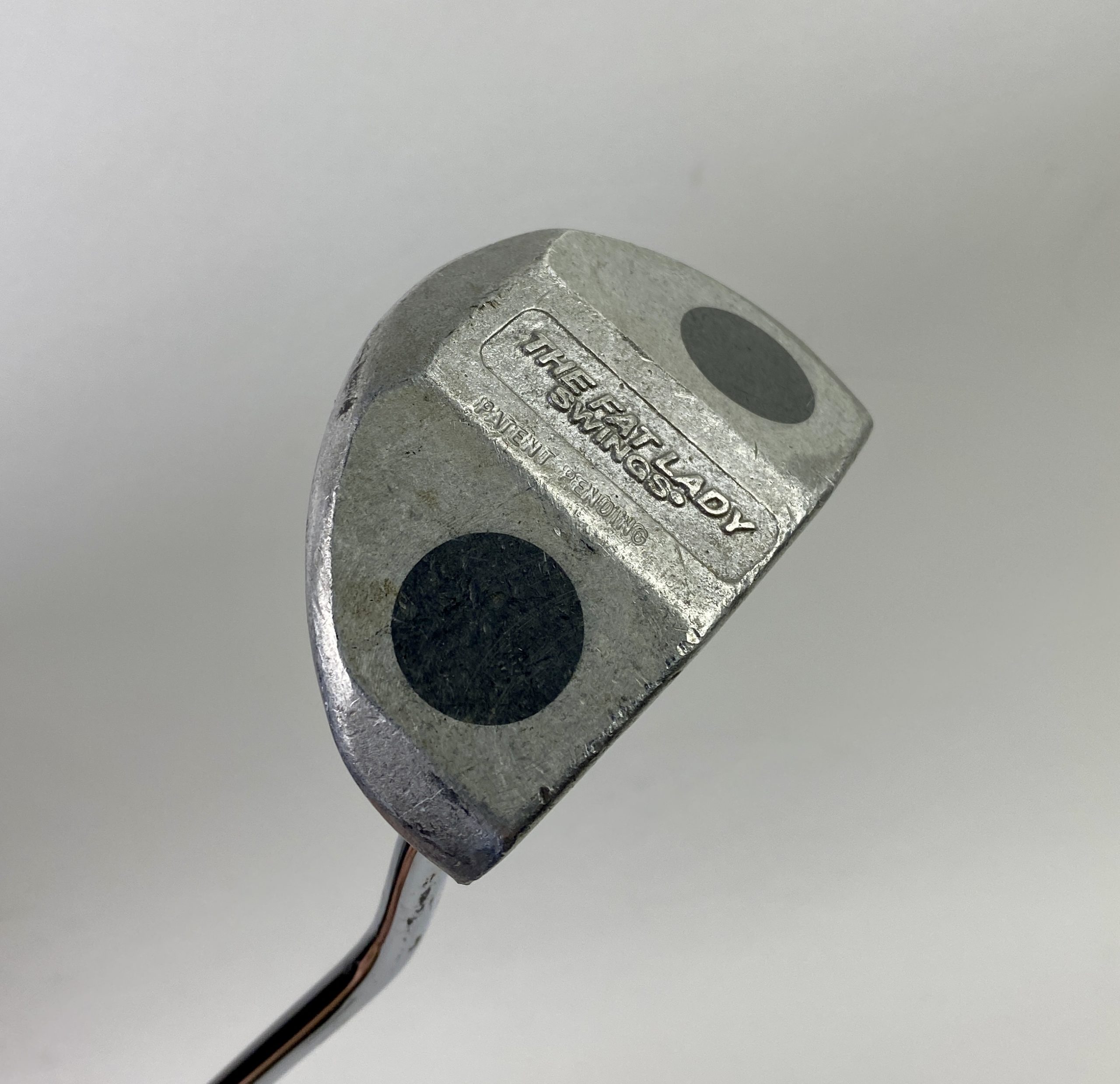 Used Right Handed ARGOLF Perceval France 34″ Mallet Putter Steel 
