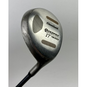 Used Cleveland Quadpro Fairway 4 Wood 17* Stiff Flex Graphite Golf Club