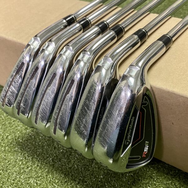 Used RH TaylorMade RSi 1 Irons 4-9 REAX 90g Regular Flex Steel Golf Club Set
