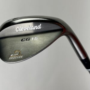 Cleveland CG15 Zip Grooves Black Pearl Wedge 56*-14 Wedge Flex Steel Golf Club