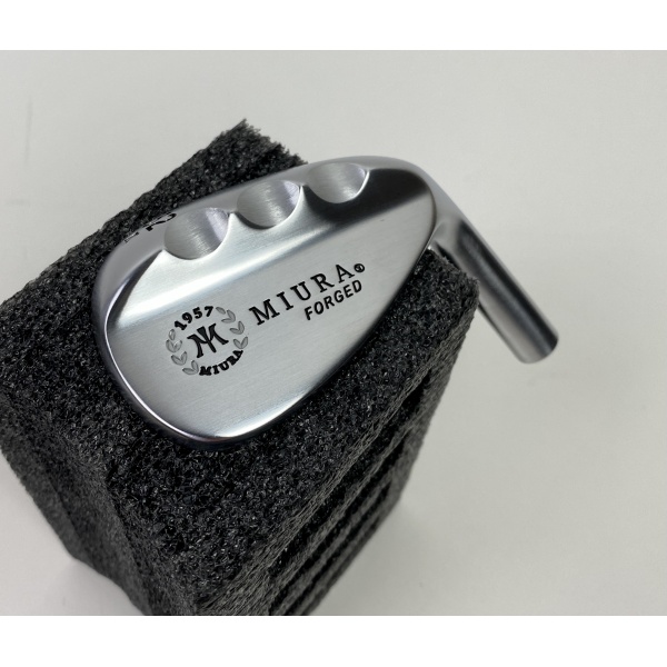 希少✨名器✨MIURA 1957 FORGED ウェッジ 60度 軟鉄削り出し Miura 1957 Forged Wedge 60° Soft Iron, Precise Groove, Used