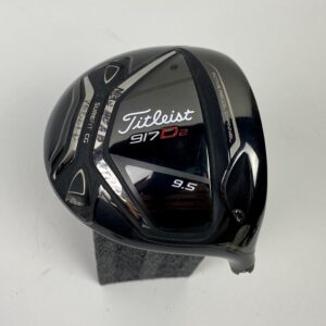 Tour Issued Titleist 917 D2 9.5* Right Handed Driver Head Only With Notes