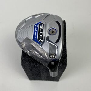 Used Tour Issued TaylorMade SLDR Fairway 3 Wood 15* Head Only w/ Lead Tape