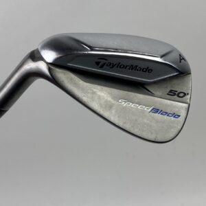 Used Left Handed TaylorMade SpeedBlade AW 50* 85g Regular Flex Steel Golf Club