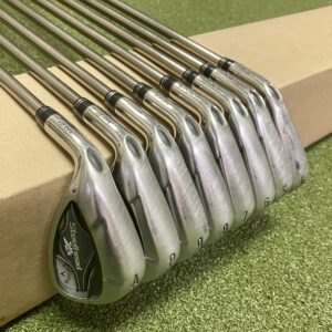 LH Callaway Steelhead XR Irons 4-PW/AW recoil 680 F4 Stiff Graphite Golf Set