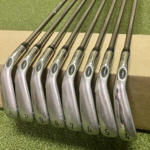 LH Callaway Steelhead XR Irons 4-PW/AW recoil 680 F4 Stiff Graphite Golf Set