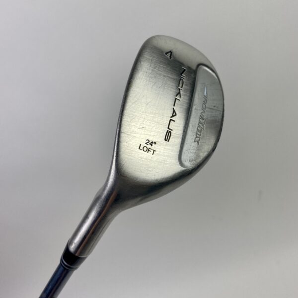 Left Handed Jack Nicklaus IronMax 24* 4 Hybrid Stiff Rifle Graphite Golf Club