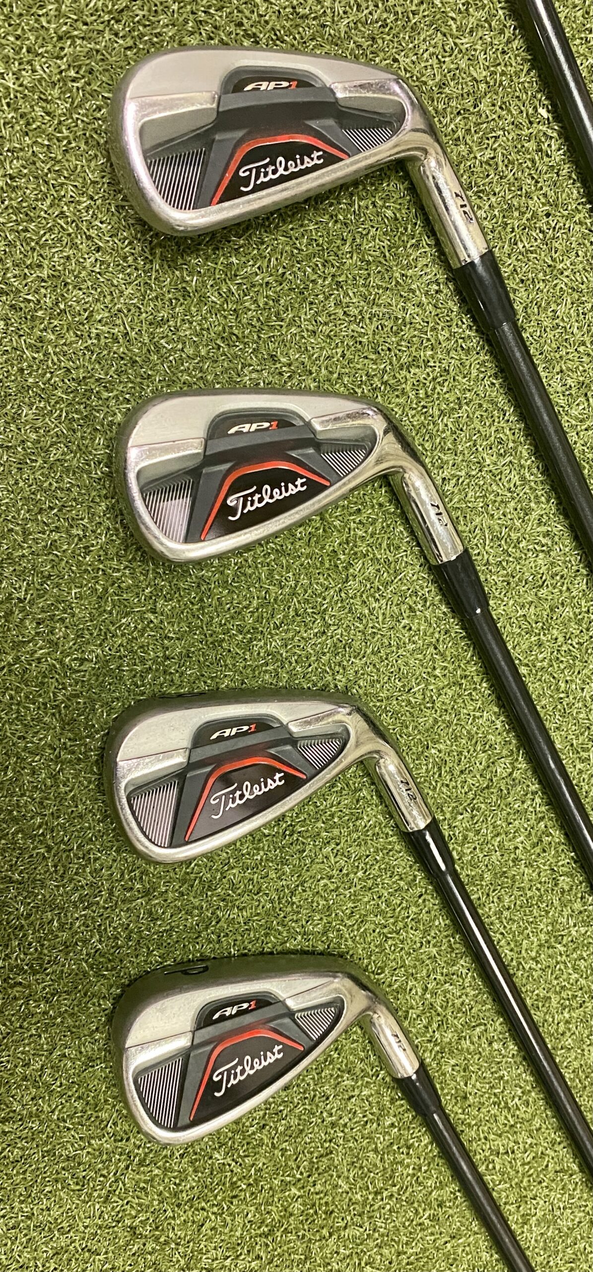 Titleist AP1 712アイアン4-W 8本セット Right Handed Titleist AP1 712 Irons 4-PW 50g Ladies Flex