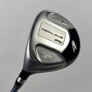 Left Handed Jack Nicklaus AirMax OPT 15* 3 Fairway Wood Stiff Fujikura Graphite Golf Club