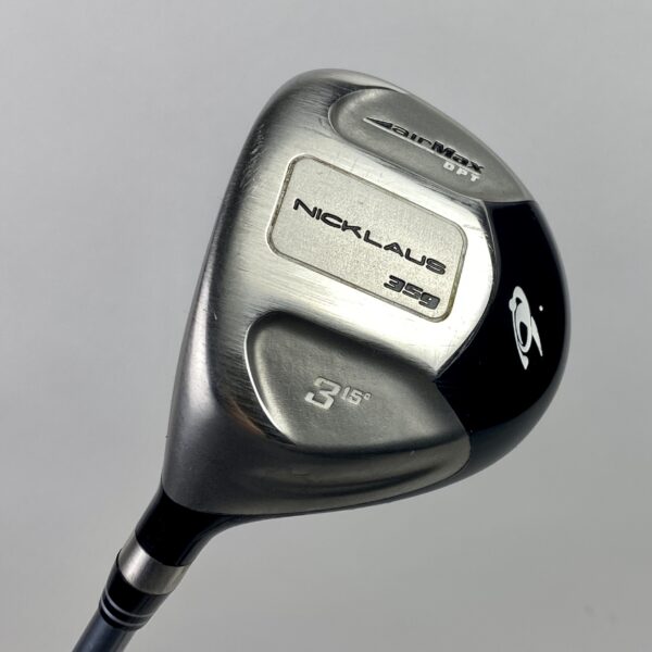 Left Handed Jack Nicklaus AirMax OPT 15* 3 Fairway Wood Stiff Fujikura Graphite Golf Club