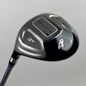 Left Handed Jack Nicklaus AirMax OPT 15* 3 Fairway Wood Stiff Fujikura Graphite Golf Club