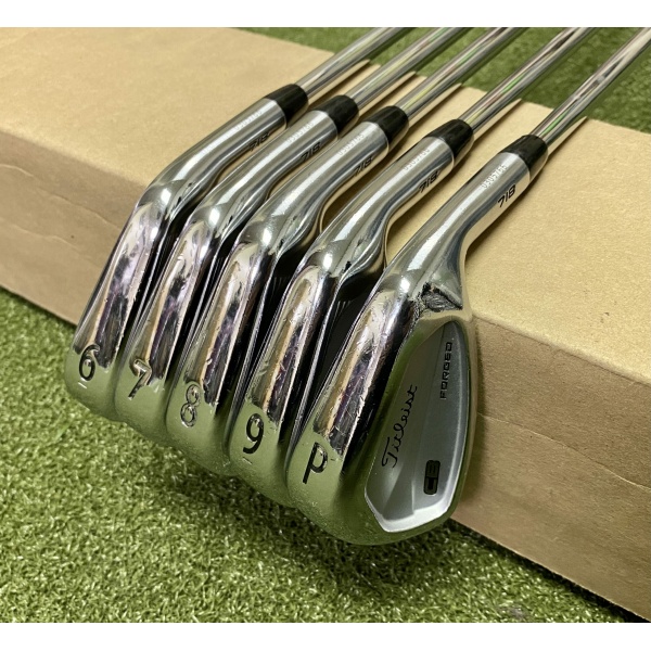 Used Titleist 718 CB Irons 6-PW DG S300 Stiff Flex Steel Golf Club Set