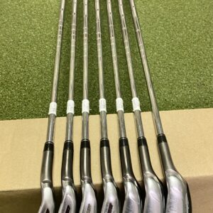 Used RH TaylorMade SpeedBlade Irons 4-PW 85g Stiff Flex Steel Golf Club Set