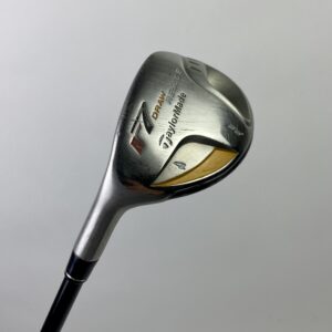 LH TaylorMade r7 Draw Rescue 4 Hybrid 22* REAX 55g Stiff Flex Graphite Golf Club