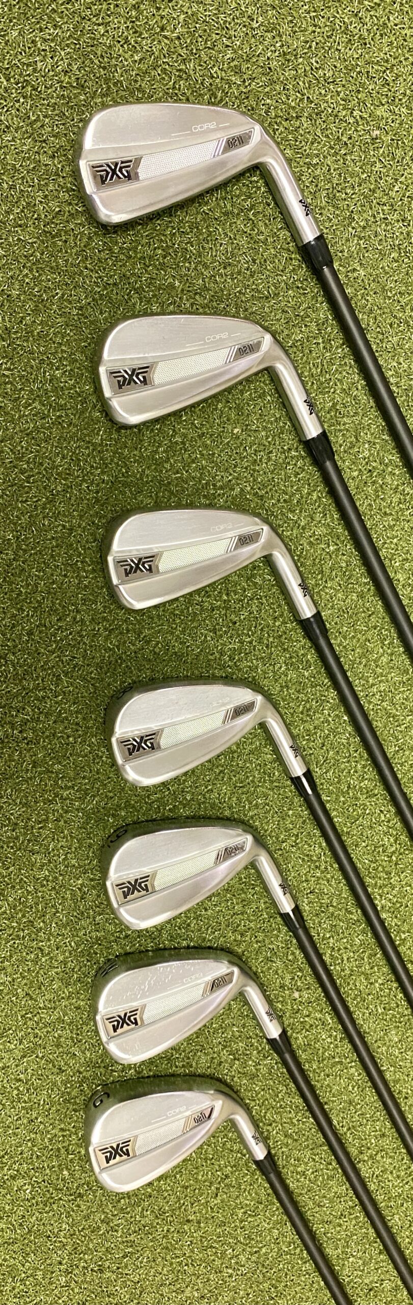 RH PXG 0211 COR2 Forged Irons 5-PW/GW MMT 70g Regular Flex Graphite Golf  Set · SwingPoint Golf®