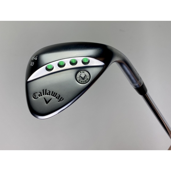 Callaway PM Grind '19 Chrome Wedge 64*-10 KBS 115g Stiff Flex Steel Golf Club