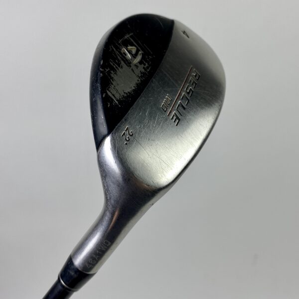 TaylorMade Rescue Mid 4 Hybrid 22* Stiff Flex Graphite Golf Club