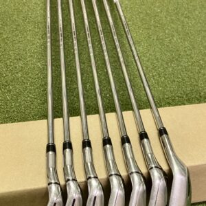 Used RH TaylorMade M4 Irons 5-PW/AW KBS MAX 85g Regular Flex Steel Golf Club Set