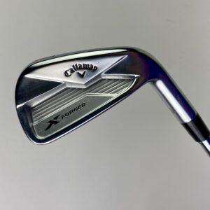 Used RH Callaway X Forged 7 Iron Project X Stiff Flex Steel Golf Club