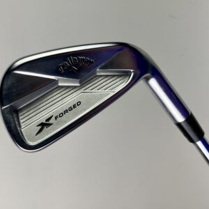 Used RH Callaway X Forged 7 Iron Project X Stiff Flex Steel Golf Club