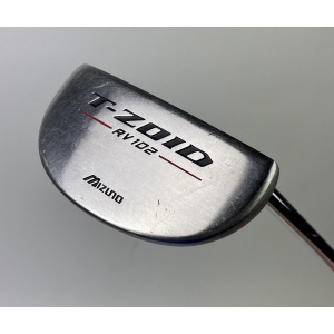 Used RH Mizuno T-Zoid RV 102 Putter Flex Mallet Golf Club