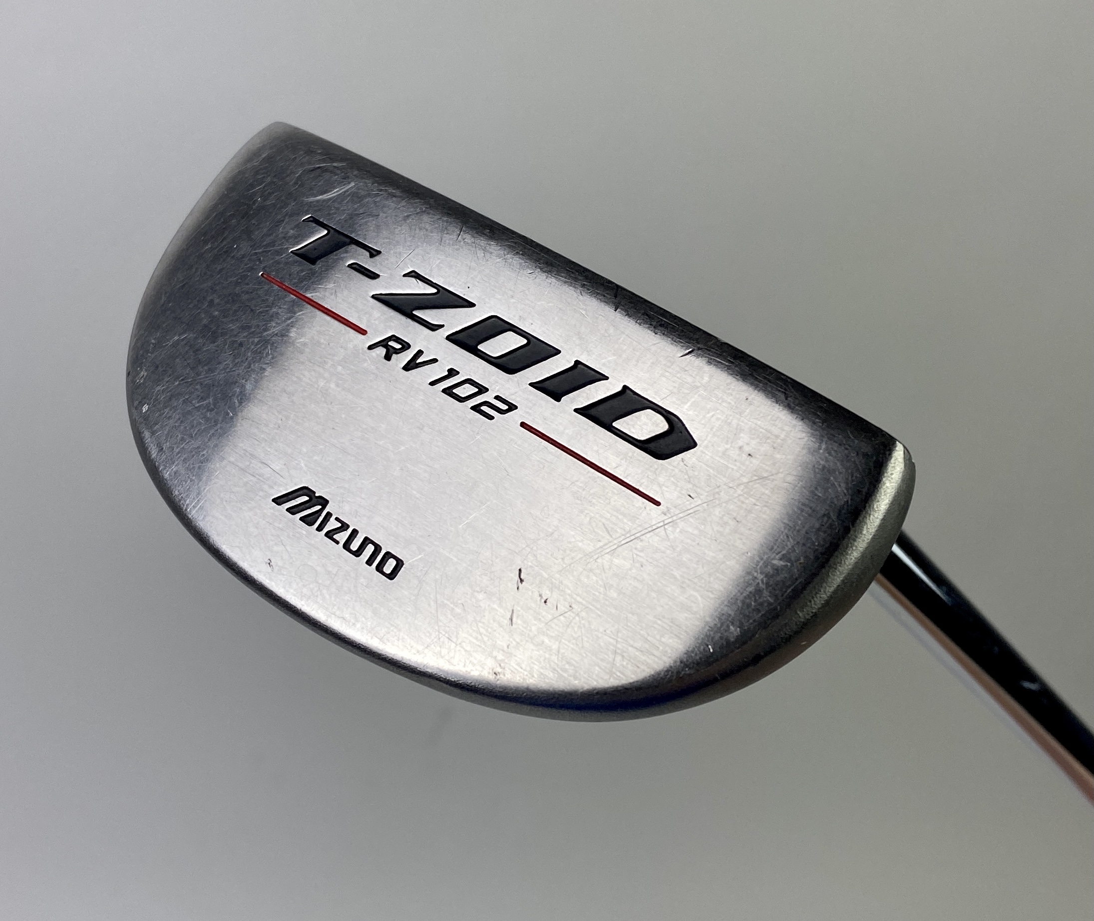 Used RH Mizuno T-Zoid RV 102 Putter Flex Mallet Golf Club