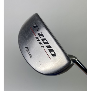 Used RH Mizuno T-Zoid RV 102 Putter Flex Mallet Golf Club