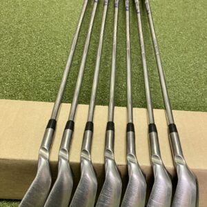 RH Ping Green Dot G Max Irons 5-PW/UW AWT 2.0 Regular Flex Steel Golf Set