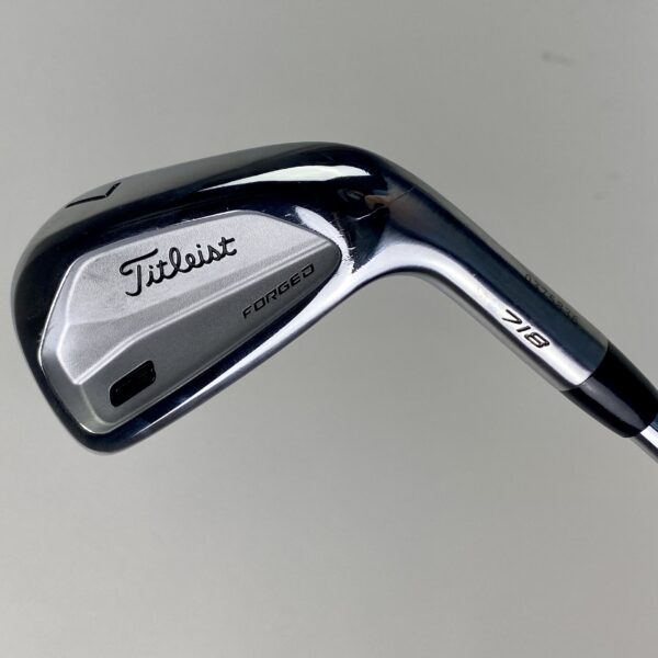Used Titleist 718 CB Forged 7 Iron Tour Issue X100 X-Stiff Flex Steel Golf Club