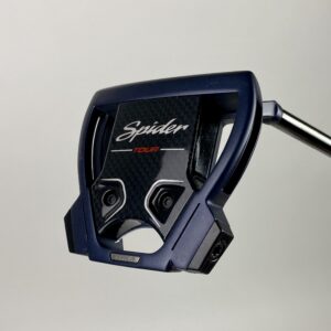 Tour Issued TaylorMade Spider X Navy 35" Putter Black Steel Golf Club