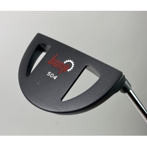 Used Right Handed Bionik Golf 504 Mallet Putter Steel Golf Club