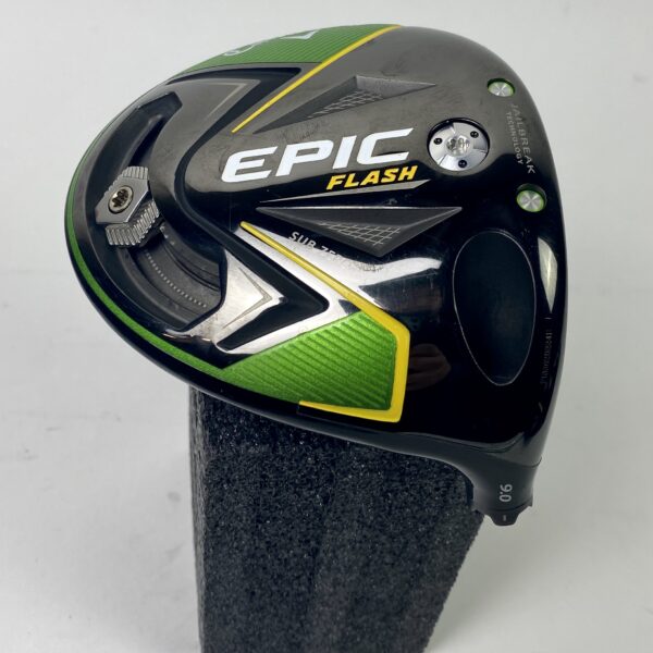 Right Handed Callaway EPIC Flash Sub Zero Driver 9* Head Only Golf
