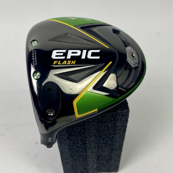 Left Handed Callaway EPIC Flash Driver 9* Head Only Golf Club