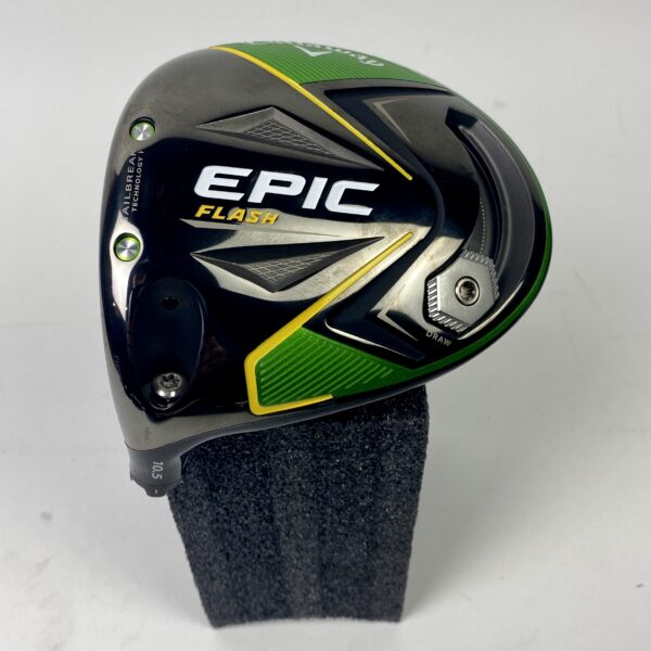 Left Handed Callaway EPIC Flash Driver 10.5* Head Only Golf Club