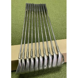 RH Ping White Dot i10 Irons 4-PW/UW/SW/LW AWT Stiff Flex Steel Golf Club Set