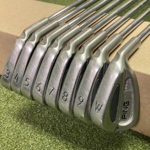 Right Handed Ping Black Dot S59 Irons 3-PW Stiff Flex Steel Golf Set