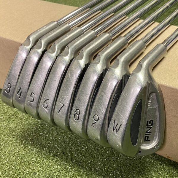 Right Handed Ping Black Dot S59 Irons 3-PW Stiff Flex Steel Golf Set