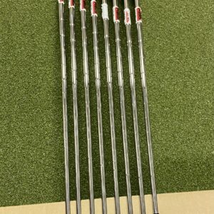 Used RH TaylorMade RSi 2 Irons 4-PW/AW KBS 105g Stiff Flex Steel Golf Club Set