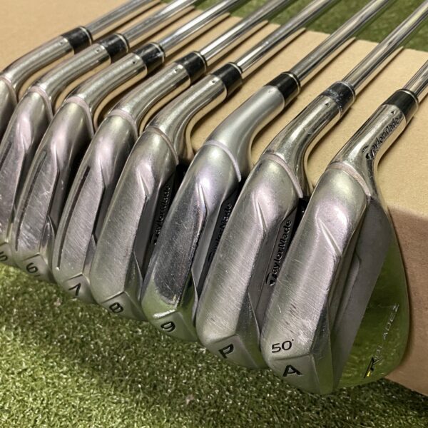 Right Handed TaylorMade RBladez Irons 4-PW/AW 85g Stiff Flex Steel Golf Set
