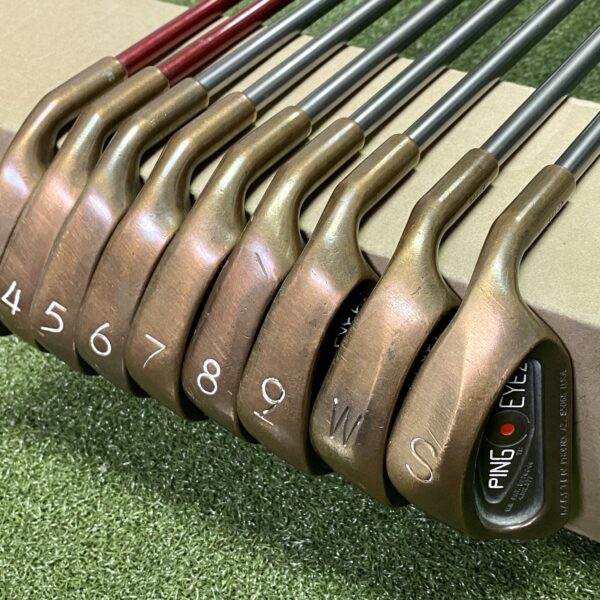 Ping Red Dot Eye 2 Beryllium Copper Irons 3-PW/SW Regular Graphite Golf Set