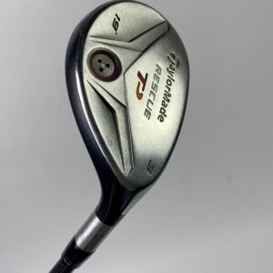 Used RH TaylorMade TP Rescue 3 Hybrid 19* REAX 85g Stiff Flex Graphite Golf Club