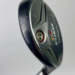 Used RH TaylorMade TP Rescue 3 Hybrid 19* REAX 85g Stiff Flex Graphite Golf Club