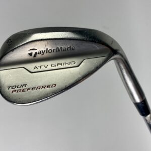 RH TaylorMade ATV Grind Tour Preferred Steel Wedge 60* KBS Tour V Wedge Flex