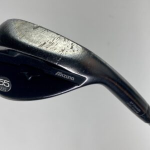 Used Right Handed Mizuno S18 Gun Metal Wedge 55*-09 Wedge Flex Steel Golf Club